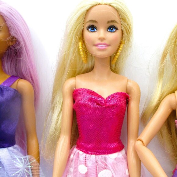 Mattel Barbie Dolls Lot Of 3 Made To Move Popstar 2013 Redressed - Picture 5 of 5